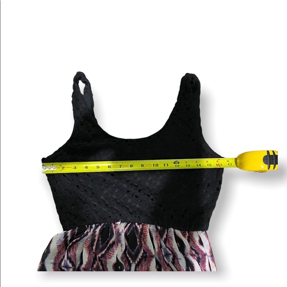 Floor length geometric pattern dress Medium - Picture 10 of 11